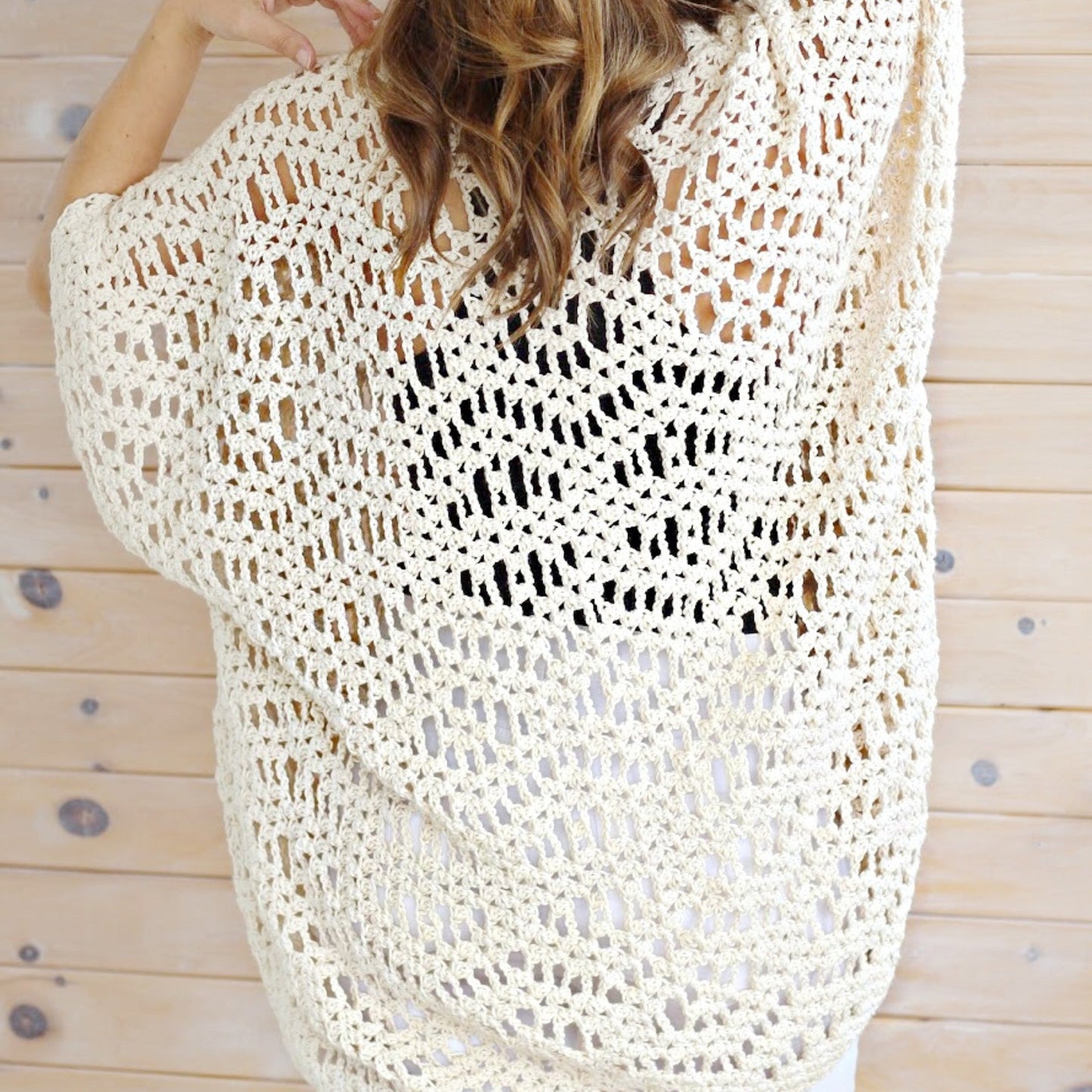 Esma Cape Sweater Crochet Pattern