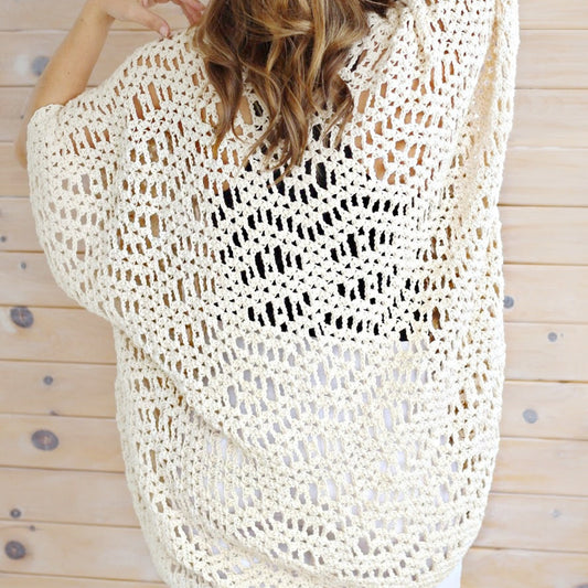 Esma Cape Sweater Crochet Pattern