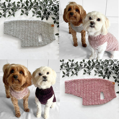 Super Snuggly Pet Sweater Crochet Pattern