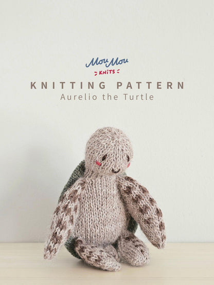 Aurelio the Turtle Knitting Pattern