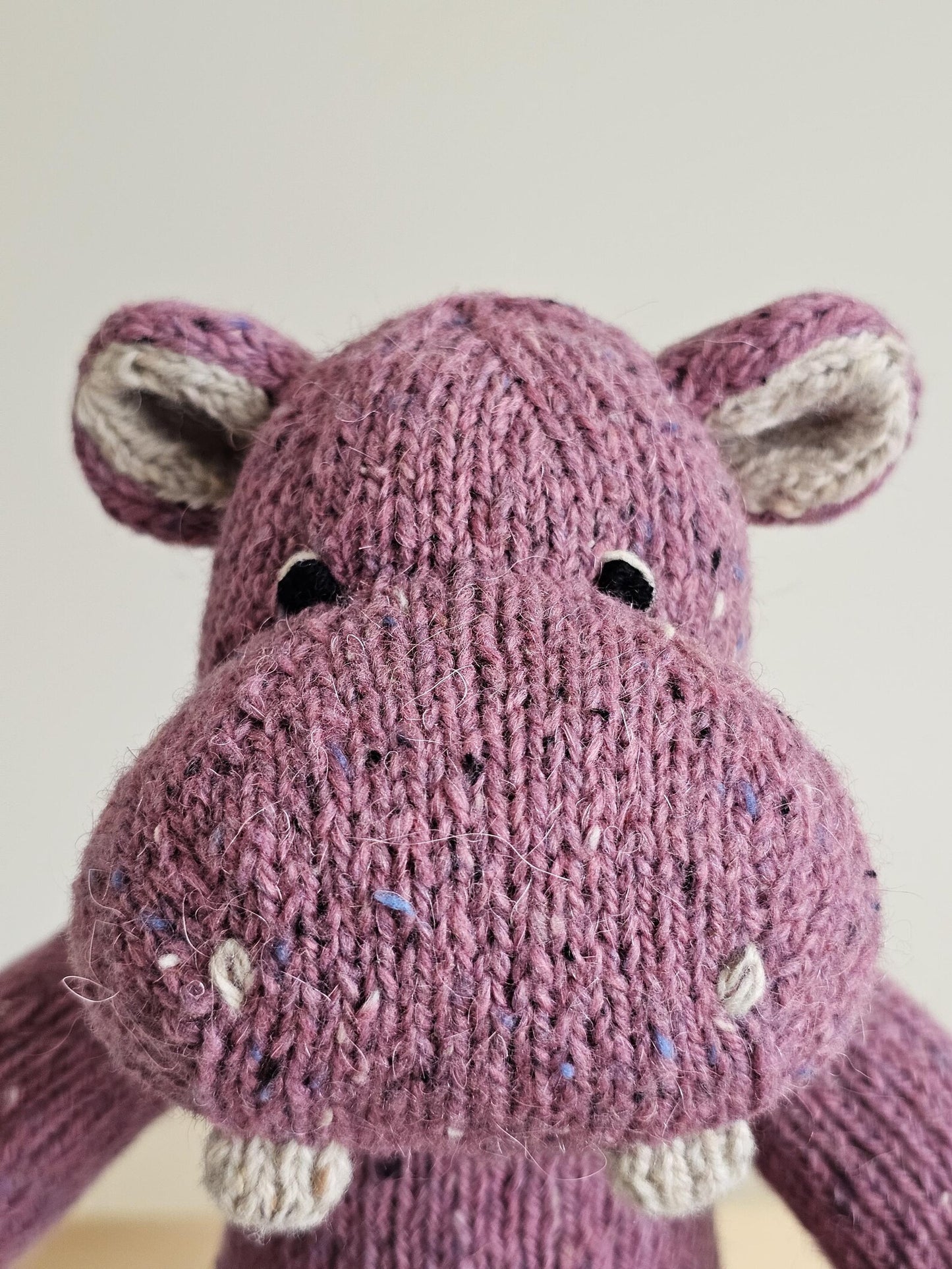 Mochi Hippo Doll Knitting Pattern