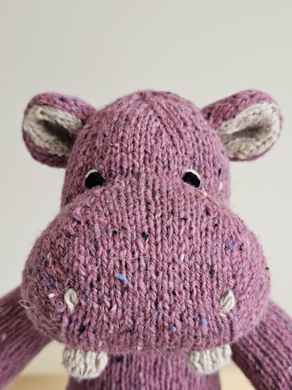 Mochi Hippo Doll Knitting Pattern