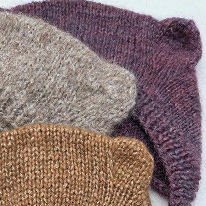 Bear Bonnet Knitting Pattern
