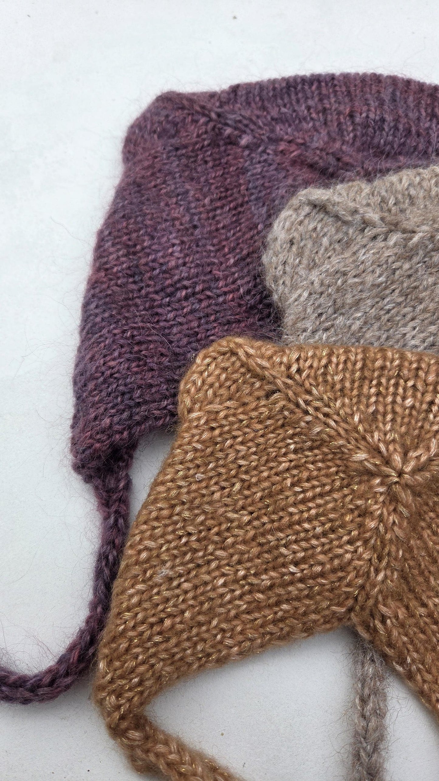 Bear Bonnet Knitting Pattern