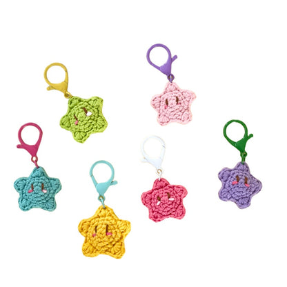 Crochet Star Keychain Pattern