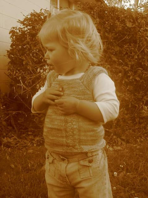 Children’s Vest Knitting Pattern
