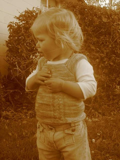 Children’s Vest Knitting Pattern