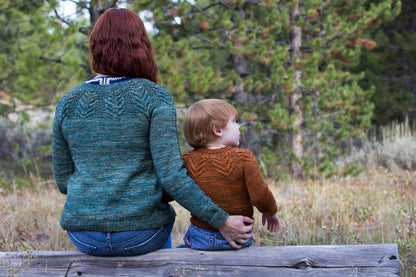 Bold Cables Cardigan Knitting Pattern