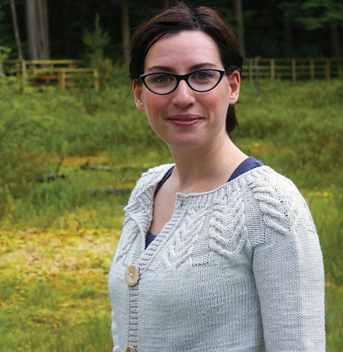 Bold Cables Cardigan Knitting Pattern