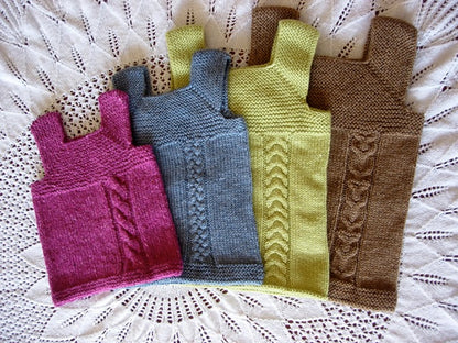 Children’s Vest Knitting Pattern