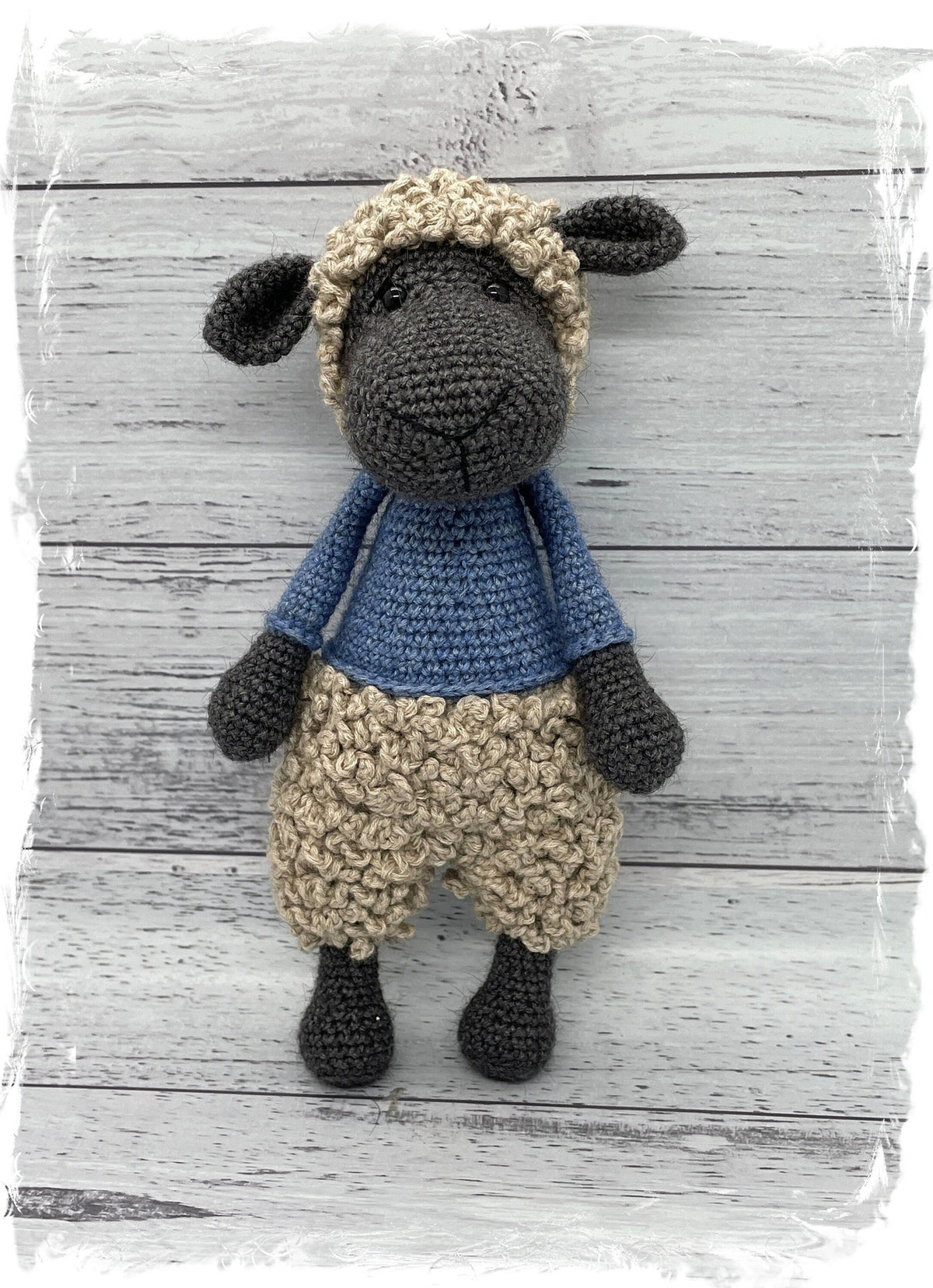 Sebastian The Sheep Crochet Pattern