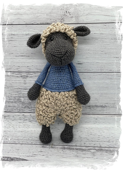 Sebastian The Sheep Crochet Pattern