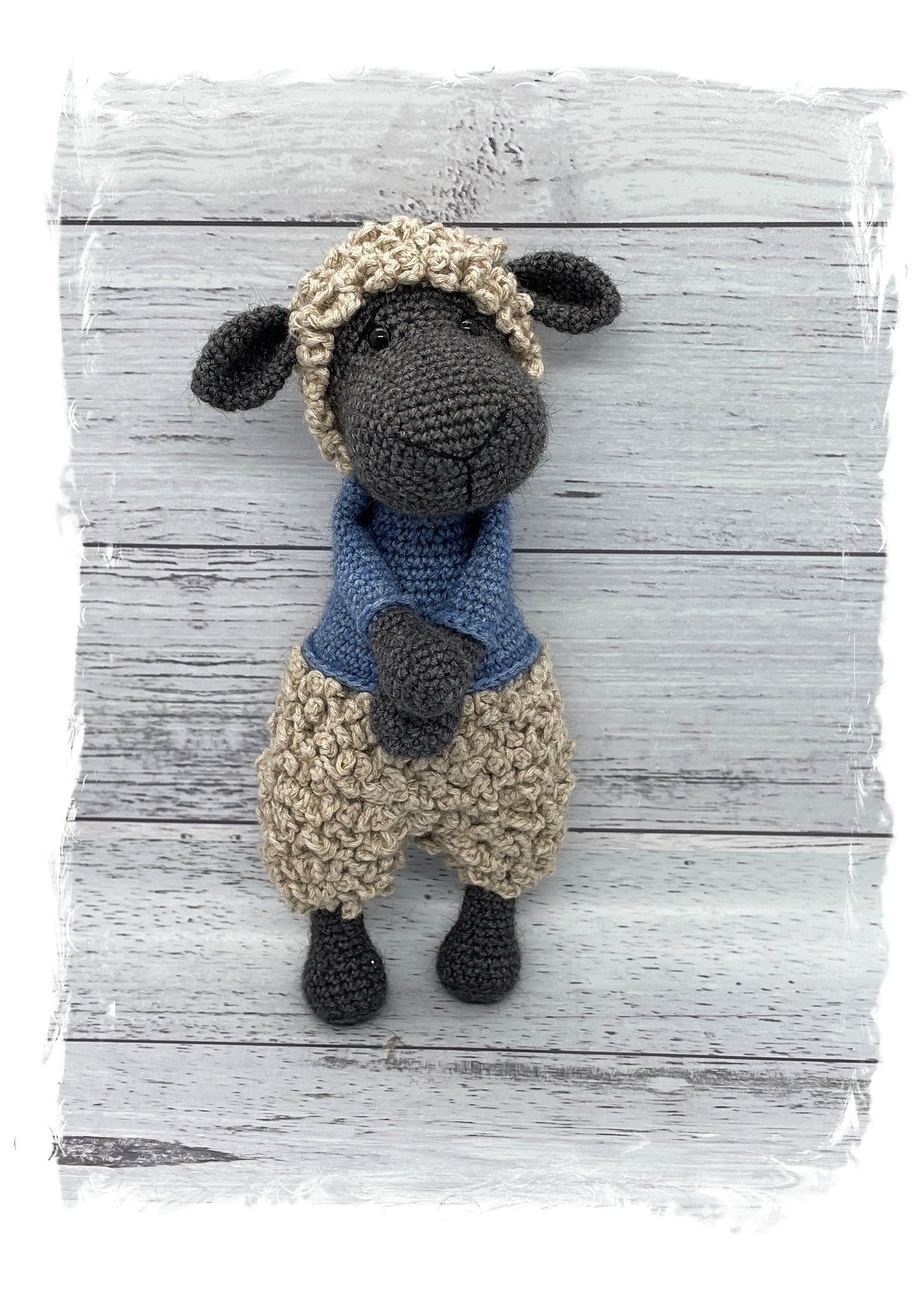Sebastian The Sheep Crochet Pattern