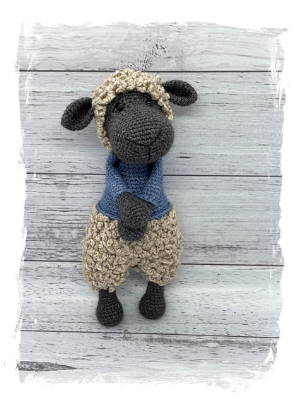 Sebastian The Sheep Crochet Pattern