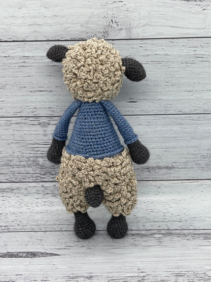Sebastian The Sheep Crochet Pattern