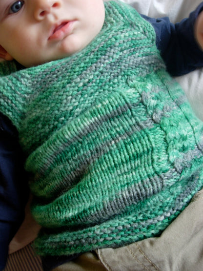Children’s Vest Knitting Pattern
