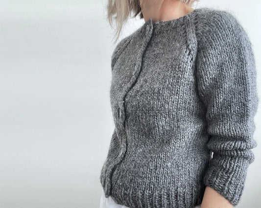 Raglan Sweater Knitting Pattern