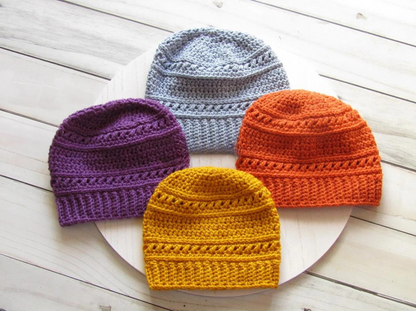 Sweet Beanie Crochet Pattern